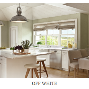 off white kitchen cabinets