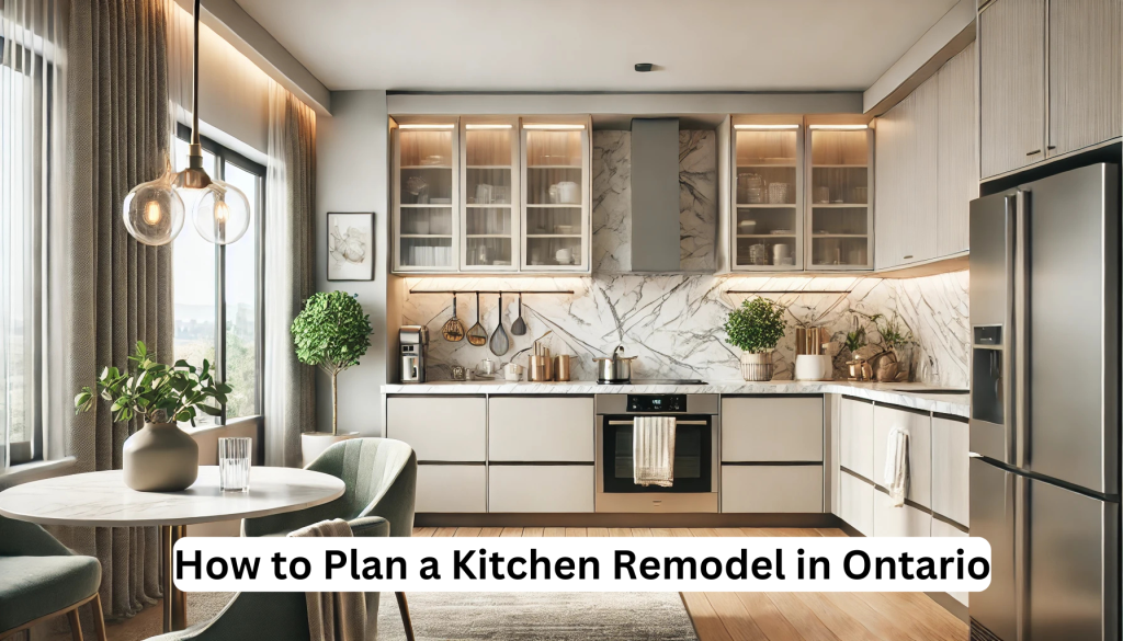 How to Plan a Kitchen Remodel in Ontario