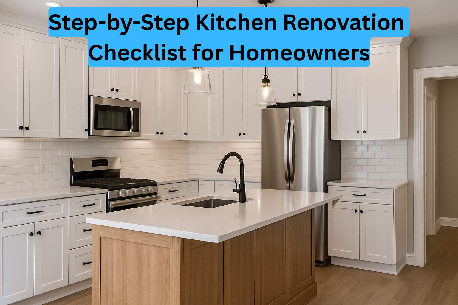 Step-by-Step Kitchen Renovation Checklist for Homeowners